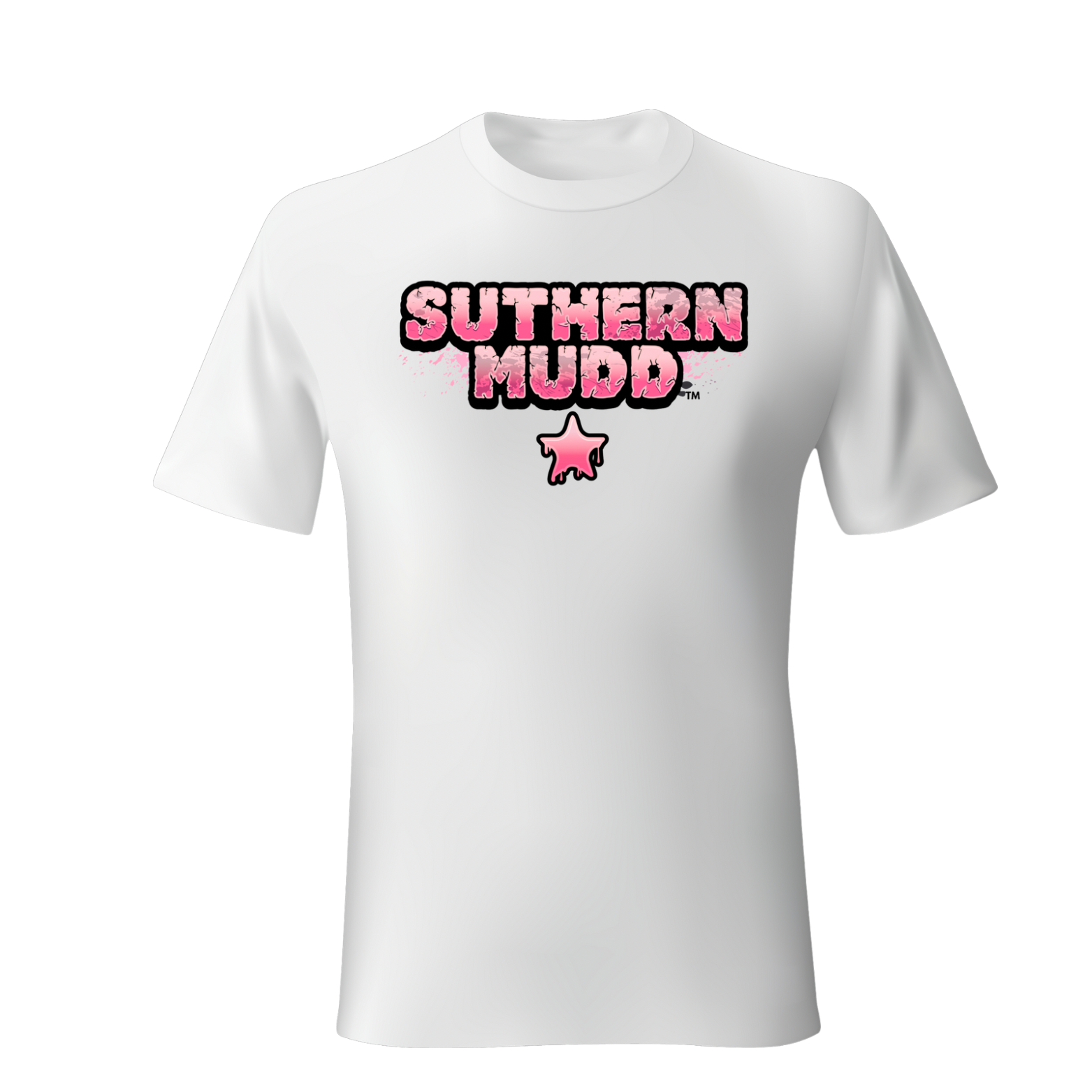 Suthern Mudd Star Logo Tee (Neon Pink)