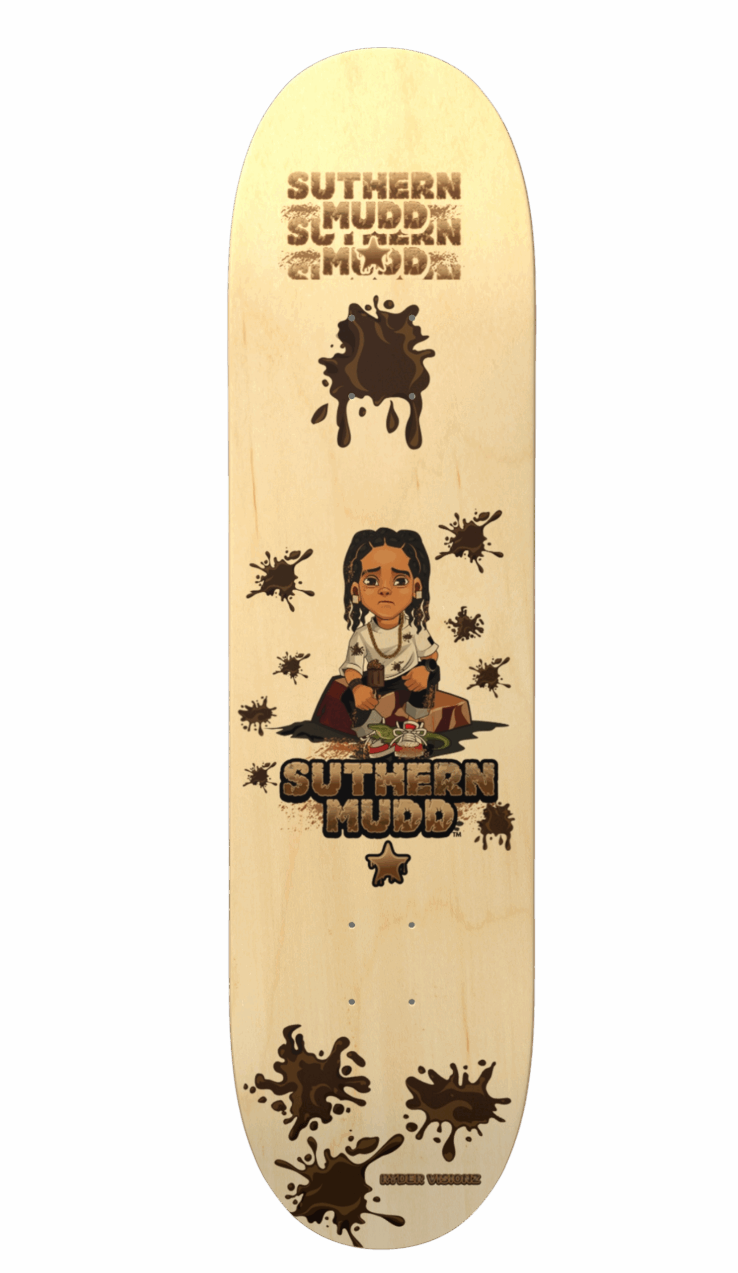 Suthern Mudd Star Deck: Natural Wood
