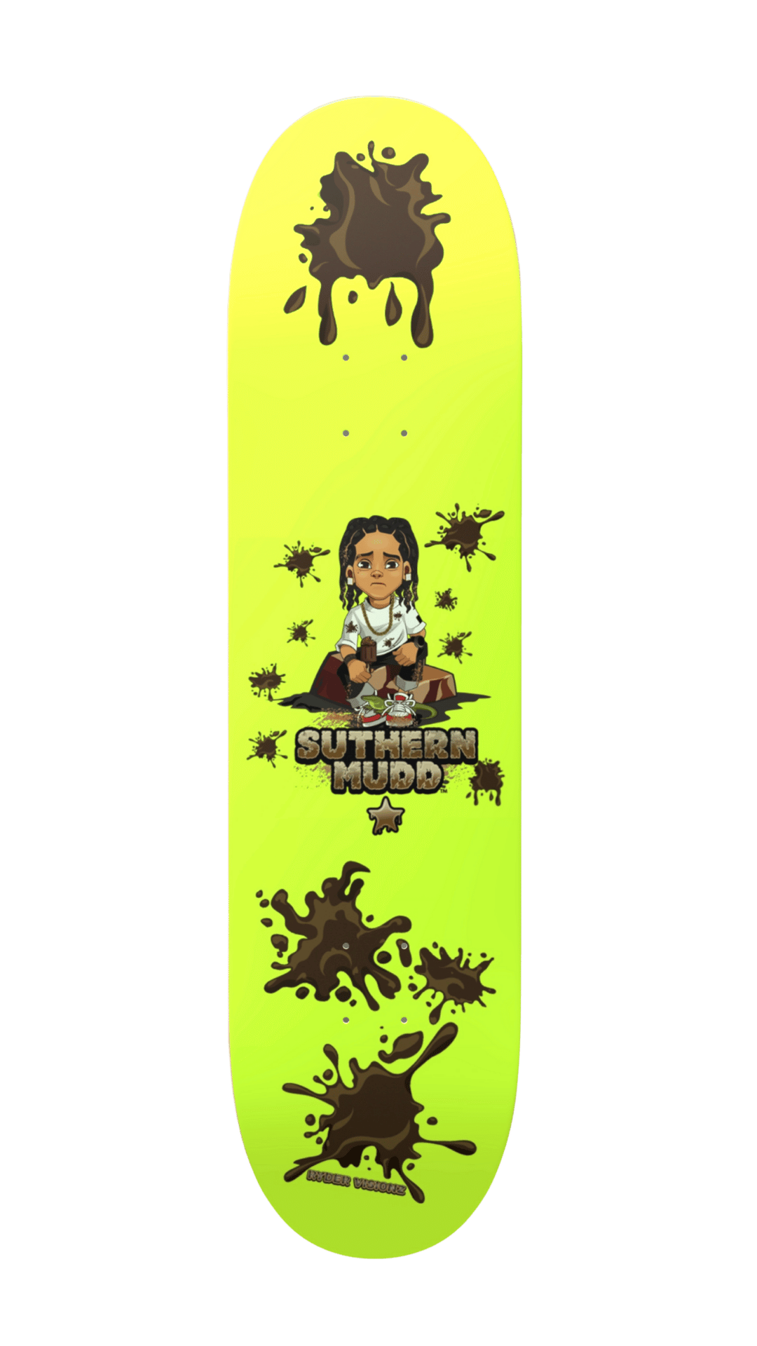 Suthern Mudd Star Deck: Glow in the dark Slime Green