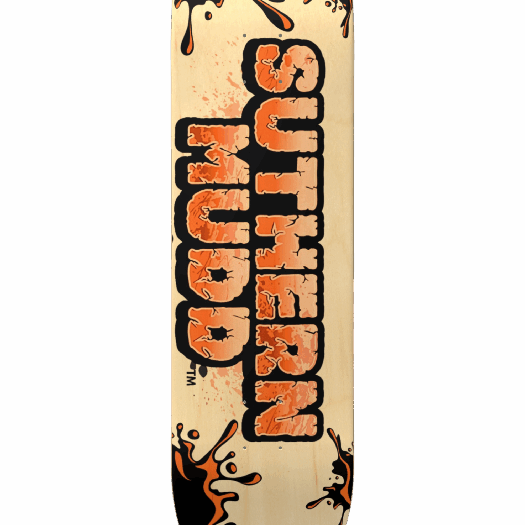 Suthern Mudd Star Deck: Sun Burst Orange Logo Script