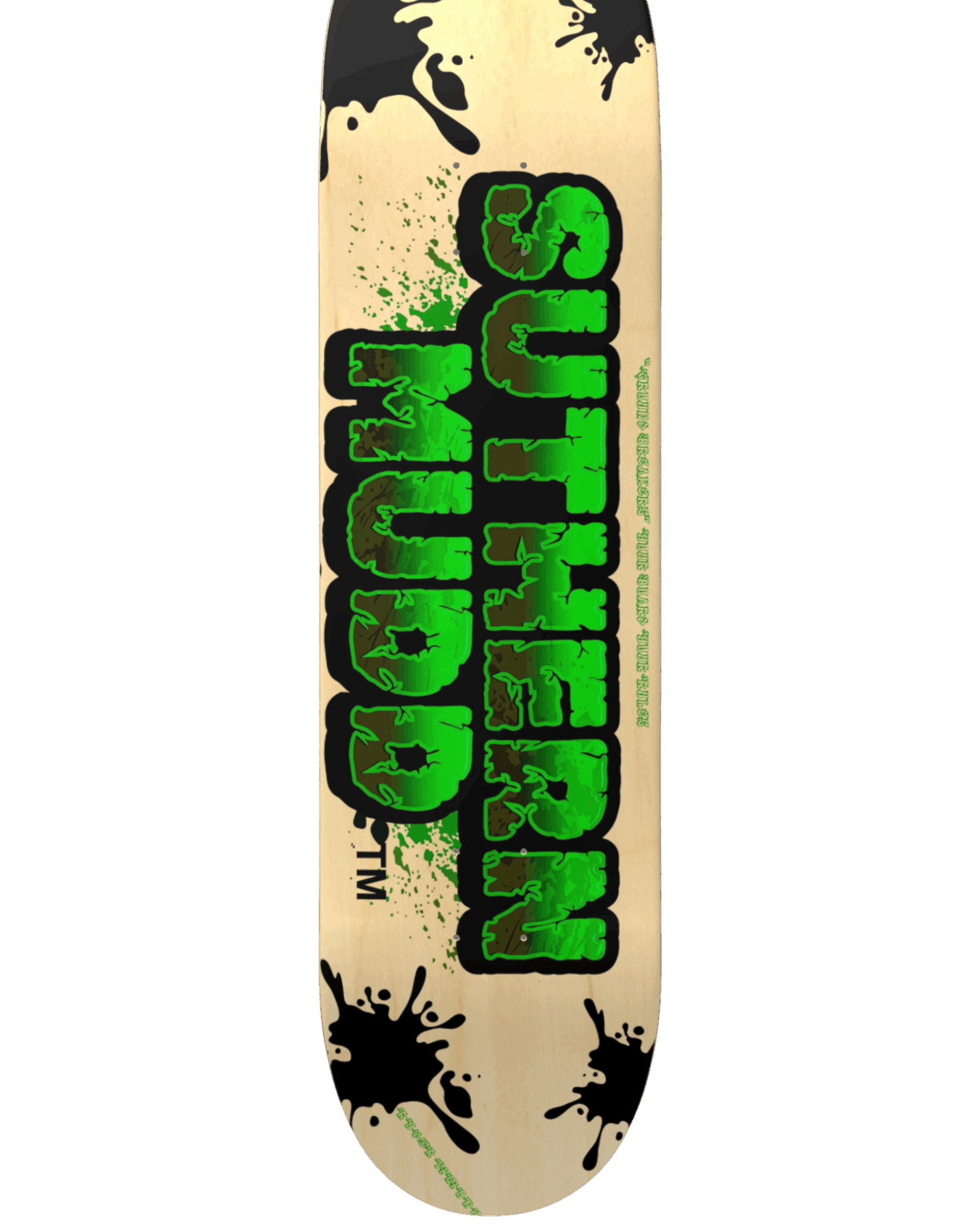 Suthern Mudd Star Deck: Slime Green Logo Script