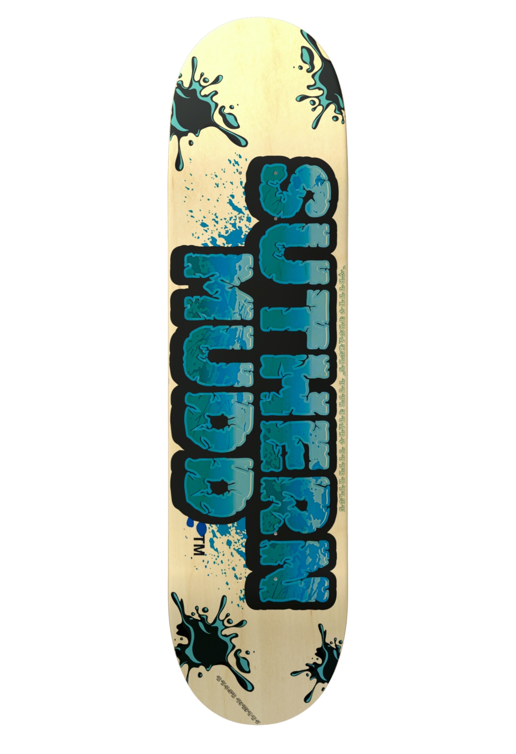 Suthern Mudd Star Deck: Burst Blue Logo Script